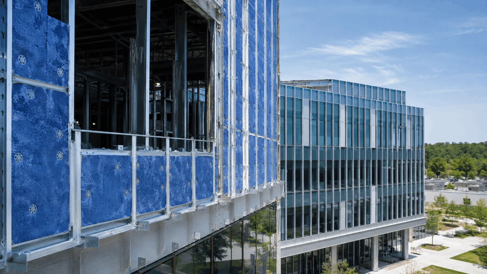 Office and retail building